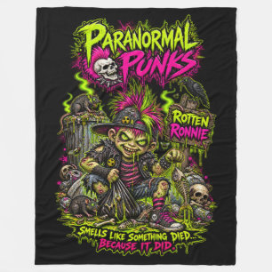 Polaire Rotten Ronnie - Paranormal Punks Couverture en mol