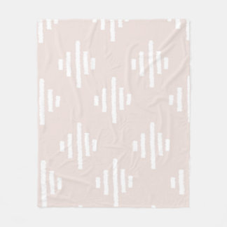 Polaire Rougissent la couverture rose d'Ikat