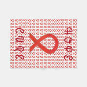 Polaire Ruban de sensibilisation rouge - Couverture de la (Devant (Horizontal))