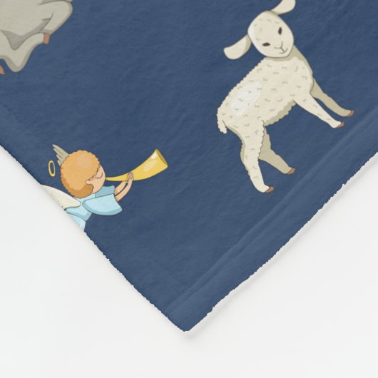 Polaire Scène de la Nativité Soft Fleece Couverture de Noë (Coin)