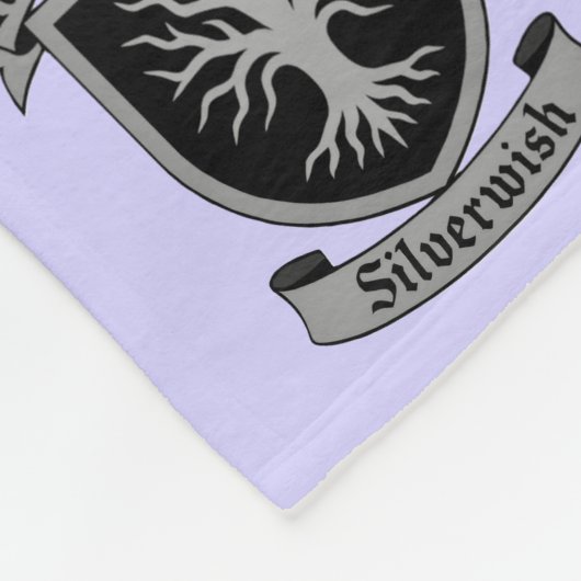 Polaire SilverWish jeter la couverture design #1 (Coin)