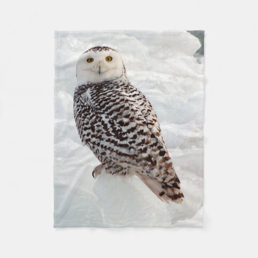 Polaire Snowy Owl couverture (Devant)