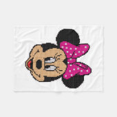 Polaire Souris en pixel art avec couverture en molleton à  (Devant (Horizontal))