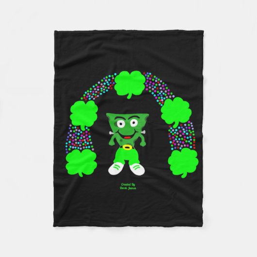 Polaire St. Patrick's FrankenFromage petite couverture en (Devant)