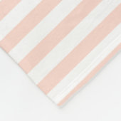 Polaire Statistiques à rayures florales Couverture bébé (Coin)