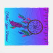 Polaire Suivez votre couverture rêveuse de receveur de (Devant (Horizontal))