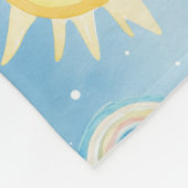Polaire Sunshine Rainbows et ciel lumineux couverture conf (Coin)