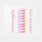 Polaire SYNCHRO ÉQUIPE - Couverture DE PATINAGE (Devant (Horizontal))