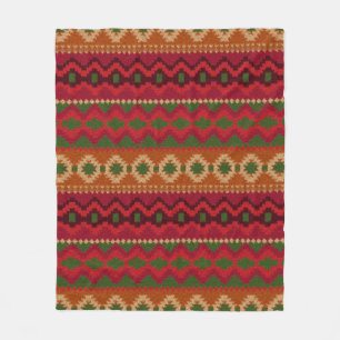 Polaire Thème maya de couverture d'Inca aztèque