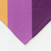 Polaire Tirages de violet rouge cerise Grosse couverture e (Coin)
