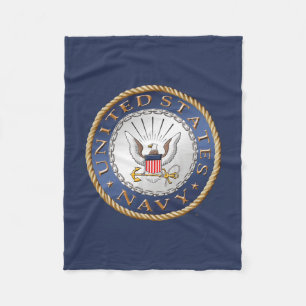 Polaire U.S. Couverture d'ouatine de marine