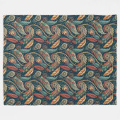 Polaire Une couverture confortable d'inspiration tribale p (Devant (Horizontal))