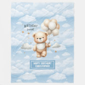 Polaire Une couverture en peluche aquarelle pour le premie (Devant)