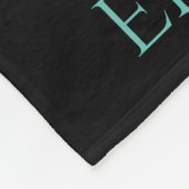 Polaire Une couverture en toison de danse personnalisée. (Coin)