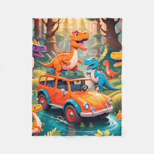 Polaire Une famille de dinosaures prend une couverture en