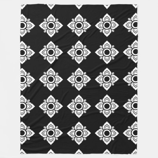 Polaire Une Grande Couverture De Motif Thaïlandaise Pour T (Devant)