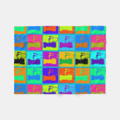 Polaire Ventilateur de couverture d'ouatine de thérapeute (Devant (Horizontal))