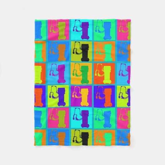 Polaire Ventilateur de couverture d'ouatine de thérapeute (Devant)