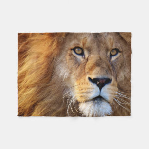 Polaire Visage de lion avec la couverture de crinière