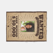 Polaire VOS PHOTOS dans une couverture en toison d'affiche (Devant (Horizontal))