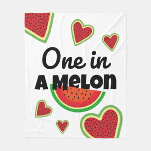 Polaire Watermelon Dreams : Un dans une couverture en pola