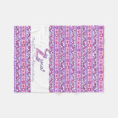 Polaire Zena nom Z personnalisé signifiant couverture enfa (Devant (Horizontal))