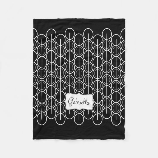 Polaire Zig zag nom coloré couverture (Devant)