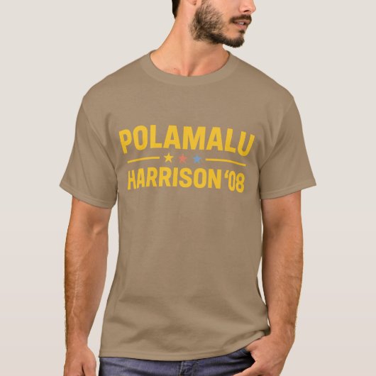 Polamalu Harrison '08 T-shirt (Voorkant)