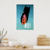 Poland Anti-War Poster Cold War No Nukes Art Print (Cuisine)