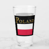 POLAND BEER GLASS GLAS (Achterkant)