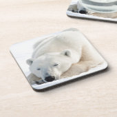Polar Bear Bier Onderzetter (Linkerzijde)