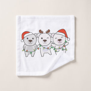 Polar Bear Christmas Animals Cute Polar Bear