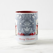 Polar Bear Christmas Holiday Mug (Centre)