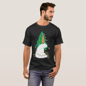 Polar Bear Christmas Tree Cute Happy Animals Fun T-shirt (Voorkant volledig)