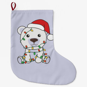 Polar Bear Christmas Winter Animals Polar Bears La Grote Kerstsok