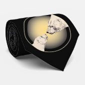 Polar Bear & Cub Cravates Wildlife Art Cravate / N (Roulé)