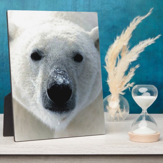 Polar Bear Fotoplaat (Zijkant)