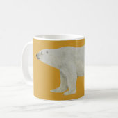 Polar Bear mok op geel (Voorkant links)