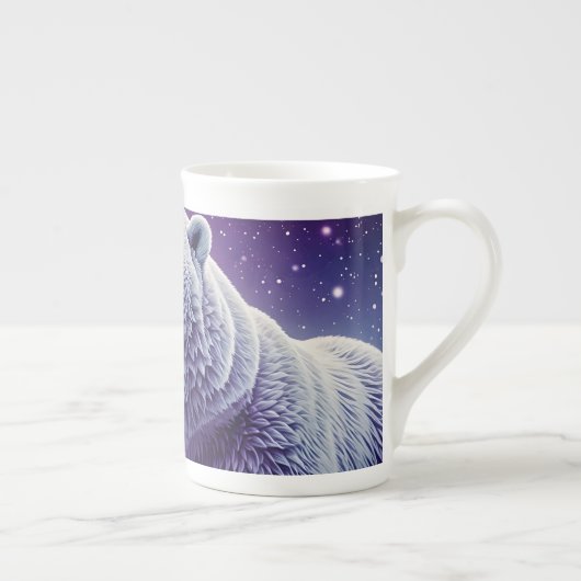 Polar Bear Mug Porselein Kop (Rechts)