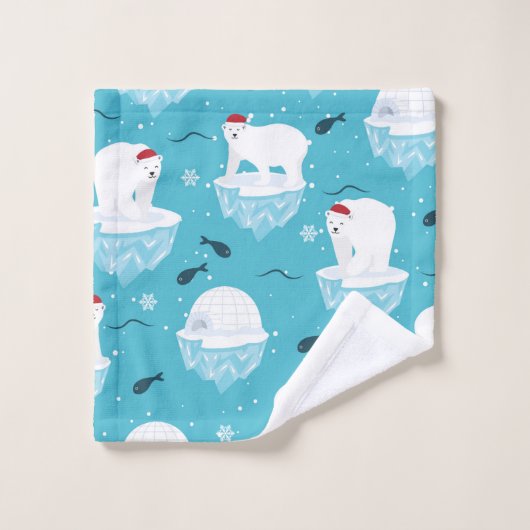 Polar Bear Party (Gant de toilette)