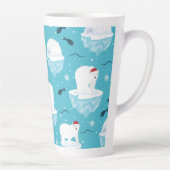 Polar Bear Party Latte Mok (Rechts)