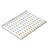 Polar Bear Pattern Notitieboek (Linkerzijde)