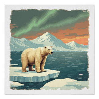 Polar Bear Poster Perfect Poster