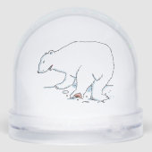 Polar Bear snow globe (Arrière)