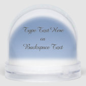 Polar Bear Snow Globe Custom Bear Snow Globes (Arrière)