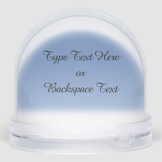 Polar Bear Snow Globe Custom Bear Snow Globes (Arrière)