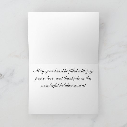 Polar Bear & Welpen Kerstkaart Feestdagen Kaart (Binnen)