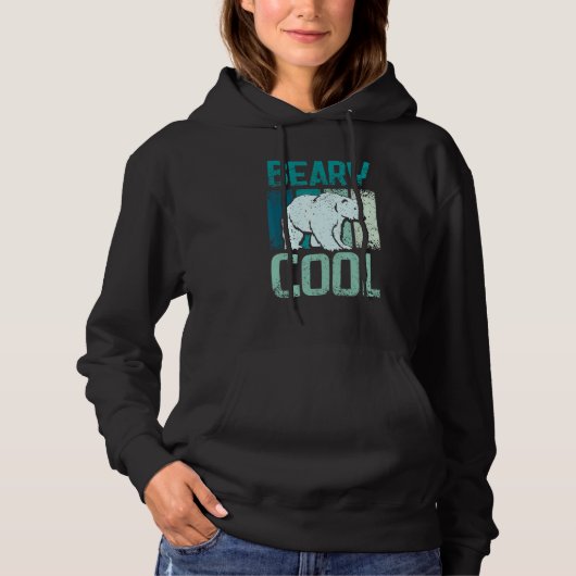 Polar bears beary cool hoodie (Voorkant)