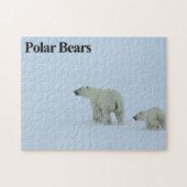 Polar Beer 3 Jigzaag Puzzle Legpuzzel (Horizontaal)