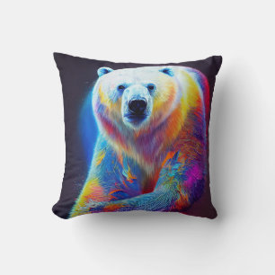 Polar Beer Animal Discovery Adventure Natuur Kussen